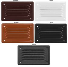 GRIGLIA AERAZIONE RETTANGOLARE 16.5X10cm IN METALLO muro aria ventilazione presa