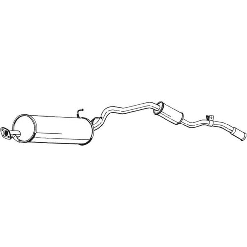 Silenziatore bosal per toyota - bosal,