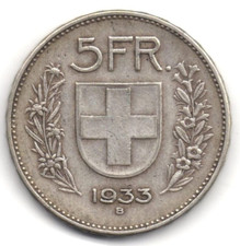 SVIZZERA 1933 - KM24 - 5