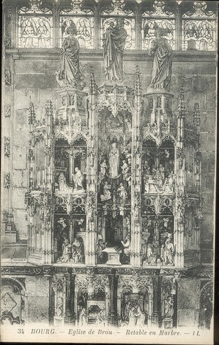 Bourg chiesa brou - -,