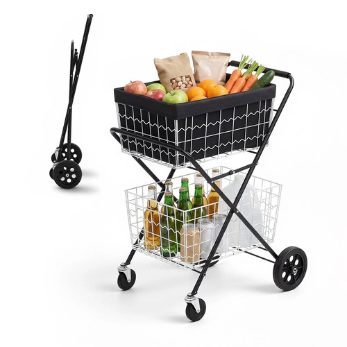 Carrello spesa pieghevole - carrello,