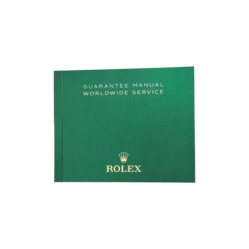 Rolex manuale garanzia - rolex,