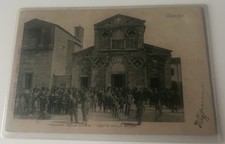 Cartolina Di Cascina Pisa Uscita Dalla Messa Animata Viaggiata Fp