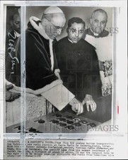 1957 Stampa Foto Papa Pio XII