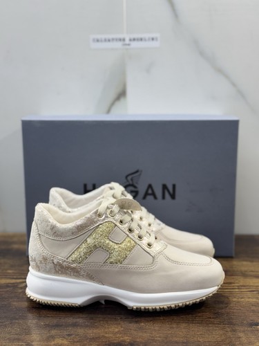Hogan interactive pelle beige - pelle,