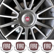 4 pezzi emblema auto 60 mm