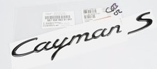Logo scritta CAYMAN S Porsche