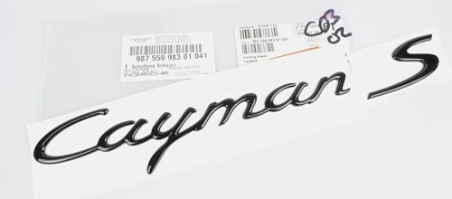 Logo scritta cayman porsche - scritta,