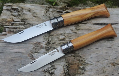 Opinel legno ulivo - di, coltello