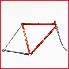 SET TELAIO ACCIAIO BOERIS COLUMBUS VINTAGE ANNI 70 BICI DA STRADA CORSA OLD LUGS