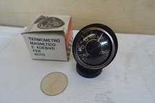 termometro magnetico e adesivo per auto d'epoca Fiat Alfa Romeo Simca Peugeot