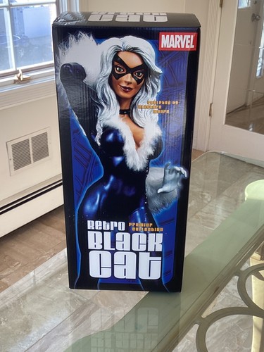 Statua black cat marvel - black,