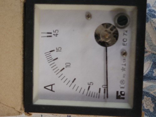 Amperometro eq72 - amperometro,