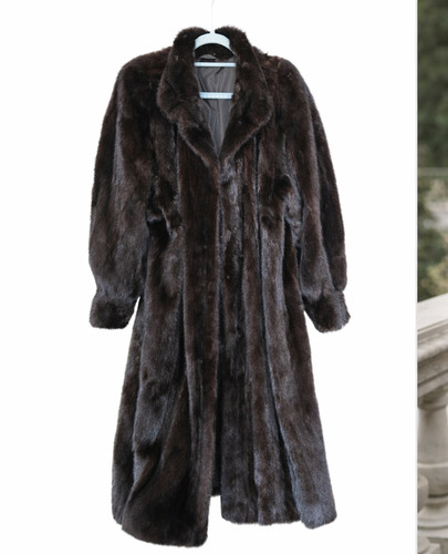 Lussuoso cappotto visone - , saga