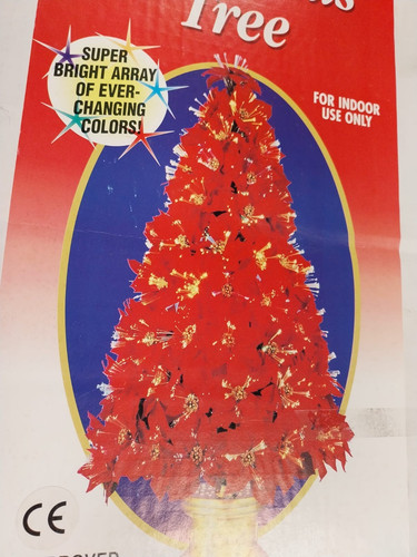 Albero natale fibra ottica - fibra,