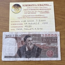Repubblica italiana lire 20000 - repubblica,