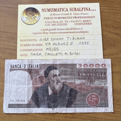 Repubblica italiana lire 20000 - repubblica,