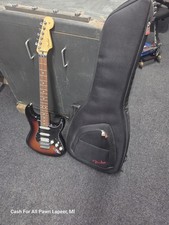 Fender Stratocaster 2022 Hhs Floyd Rose Pau Ferrer Brown Sunburst MEXICO con custodia