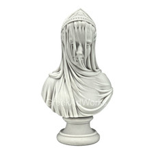 Scultura busto dama fanciulla