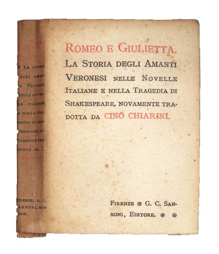 Romeo giulietta la storia - giulietta.,