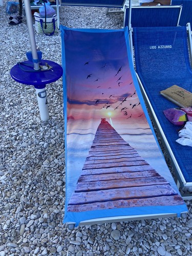 Telo mare lettino - , microfibra
