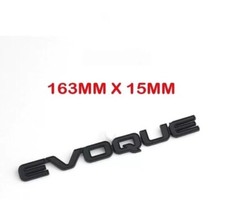 Range Rover Evoque,  scritta