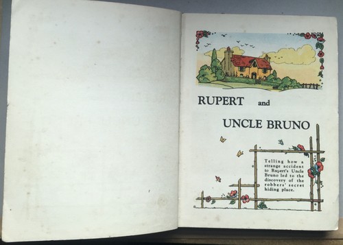 Original 1940 rupert - 1940, rupert's