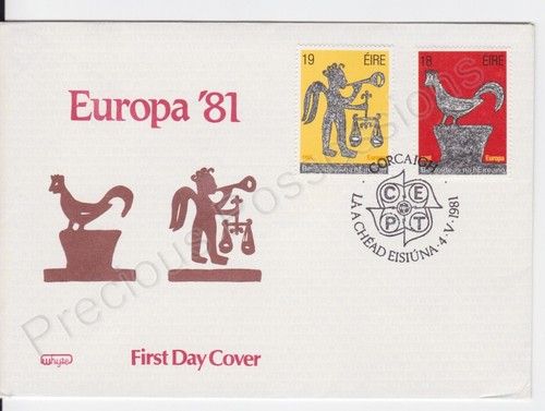 Irlanda eire whyte fdc - irlanda,