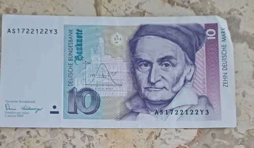 Banconota tedesca euro - tedesca, 5
