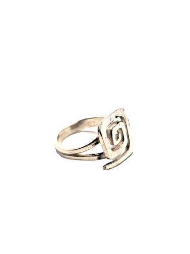 Anello spirale meandro - spirale,