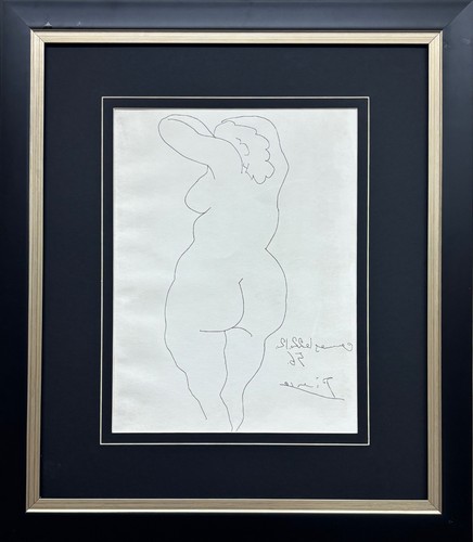 Pablo picasso femme vue de - pablo,