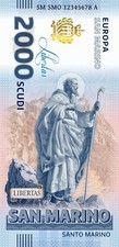 San Marino 2.000 Scudi 2025