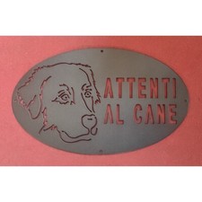 Targa Cartello "ATTENTI AL