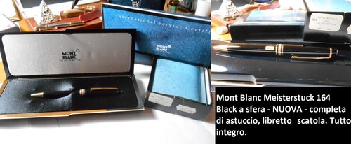 Mont blanc 164 - 164, black