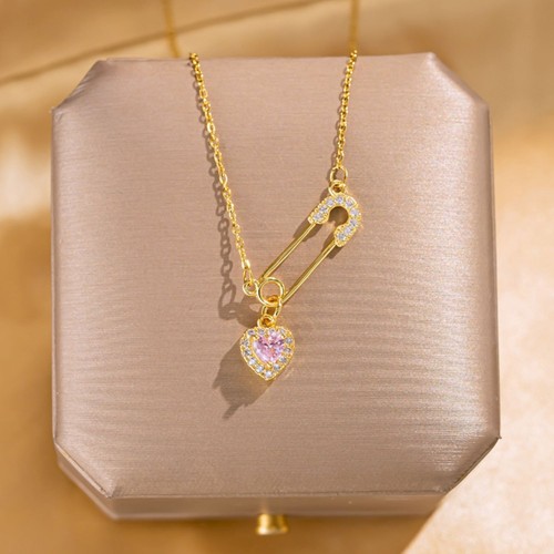 Collana catena acciaio - collana, inox