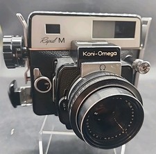 KONI-OMEGA Rapid M 220 fotocamera medio formato + obiettivo Hexanon 90 mm f/3,5 con retro 220