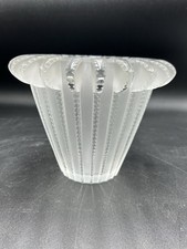 Vase rené lalique modèle