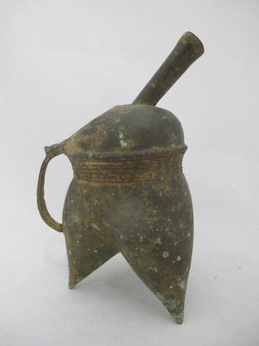 Vaso treppiede rituale cinese - vaso,