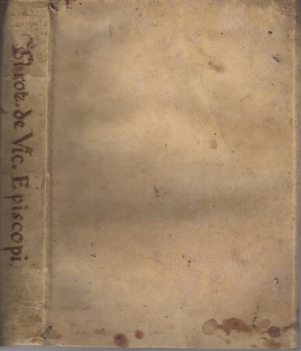 Tractatus vicario episcopi - tractatus,