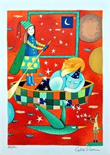 Catia Piacentini - Serigrafia polimaterica originale, numerata e firmata