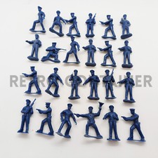 Vintage Toy Soldiers Soldatini Non Identificati Lotto Stock Anni 80