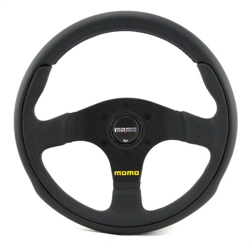 Volante sportivo pelle momo - in,