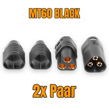2 Paia MT60 Black 3Pin Gold