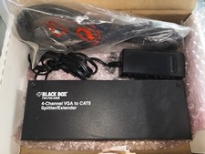 Black Box 724-746-5500 AC601A 4 Channel CAT5 VGA Splitter / Extender Transmitter