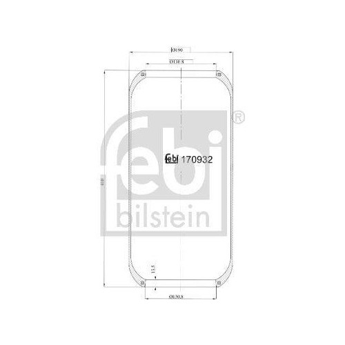 Soffietto sospensione - 1x,