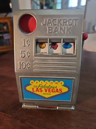 Vintage jackpot bank las - bank,