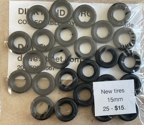 Dinky corgi new tires - dinky,