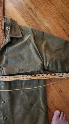 Filson tin cloth doppio - cloth, logger