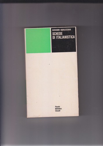 Schede italianistica - schede,