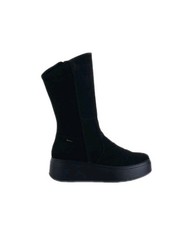 Stivale Camoscio Nero Donna